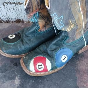 Men's Tin Haul, pool ball cowboy boots